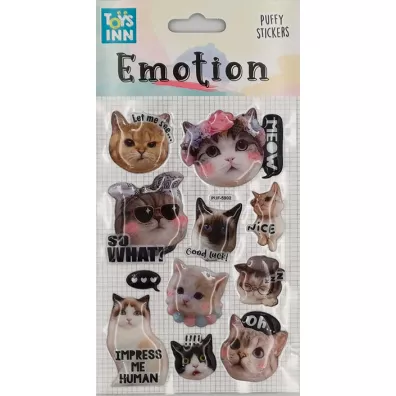 Stnux Naklejki emotions - Koty