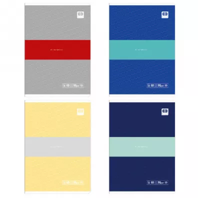 Interdruk Zeszyt A5 B&B Pastel linia 60 kartek