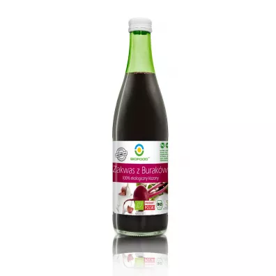 Bio Food Zakwas z burakw 100% kiszony 500 ml Bio