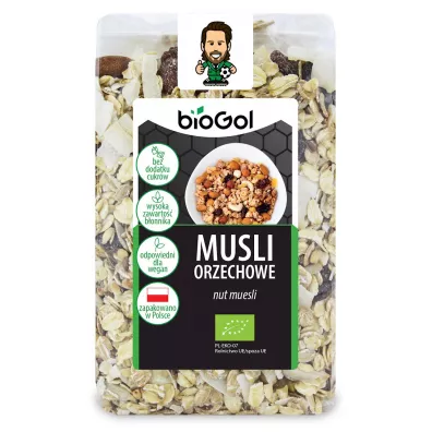 Biogol Musli orzechowe 300 g Bio