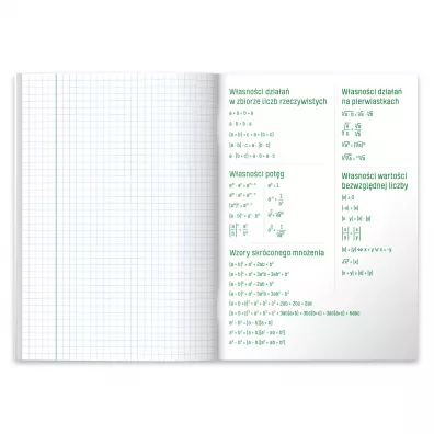Herlitz Zeszyt A5 Eco PP Matematyka kratka 60 kartek