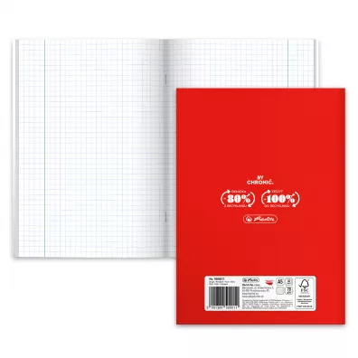 Herlitz Zeszyt A5 Eco PP Matematyka kratka 60 kartek