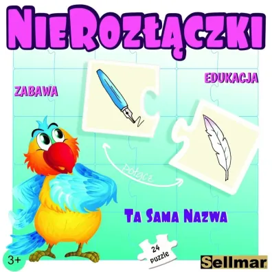 Puzzle 24 el. Nieroz��czki - Ta sama nazwa Abino
