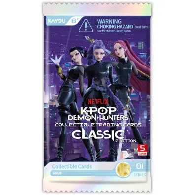 K-Pop Demon Hunters Classic Edition Gold Booster 1szt.mix