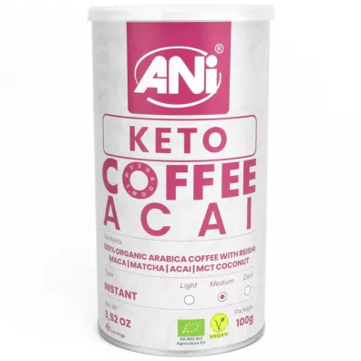 Ani Kawa rozpuszczalna "reishi keto acai" 100 g Bio