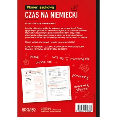 Planer j�zykowy. Czas na niemiecki. Poziom A2-B1
