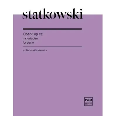 Oberki op. 22 nuty na fortepian - Roman Statkowski