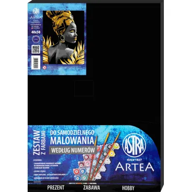 Artea Malowanie po numerach - Z�ota muza 40x50cm