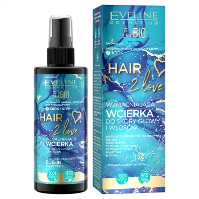 Eveline Cosmetics Hair 2 Love wzmacniaj�ca wcierka do sk�ry g�owy i w�os�w 150 ml