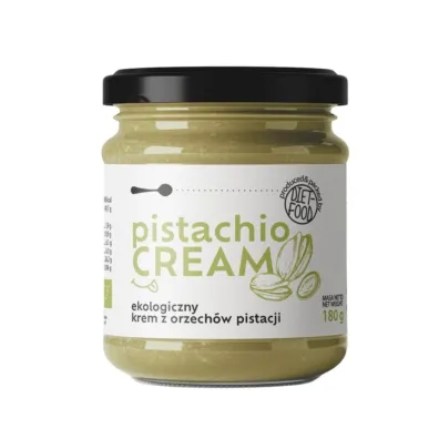 Diet-Food Krem pistacjowy bez dodatku cukru 180 g Bio