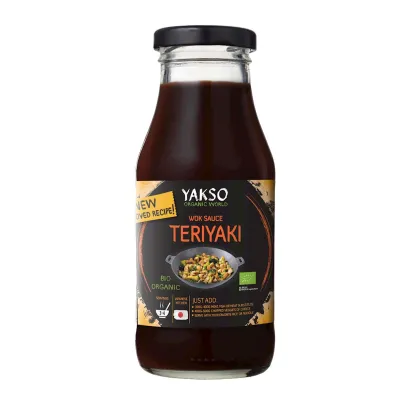 Yakso Sos s�odki teriyaki do woka 240 ml Bio