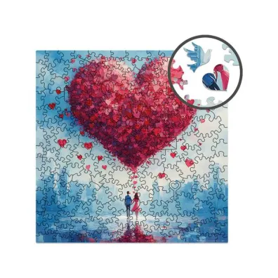 Puzzle drewniane 200 el. Milo�� wisi w powietrzu Alexander