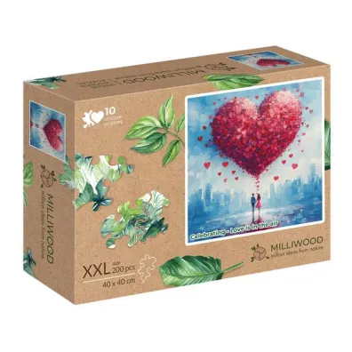 Puzzle drewniane 200 el. Milo�� wisi w powietrzu Alexander