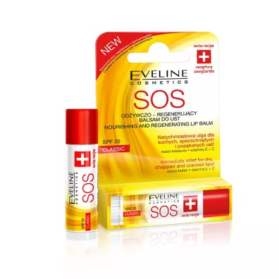 Eveline Cosmetics Od�ywczo-regeneruj�cy balsam do ust 4.5 ml