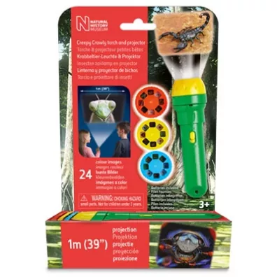 Latarka i projektor - Straszne owady Brainstorm Toys