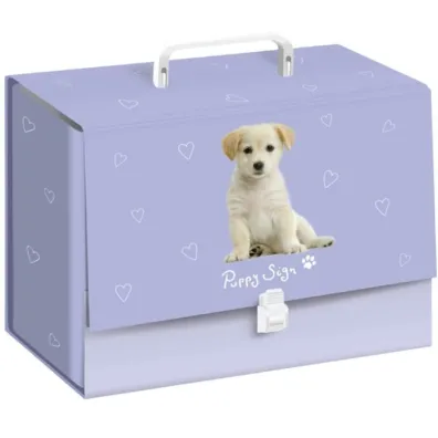 Teczka z r�czk� C4 Puppy Sign 10cm