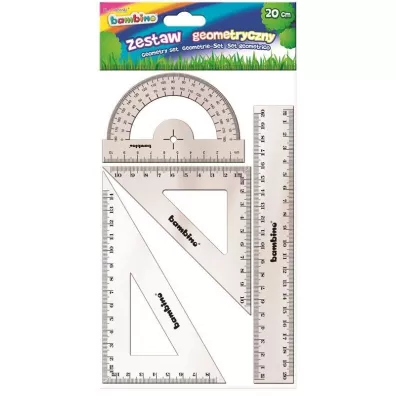 St. Majewski Zestaw geomentyczny 4 el. 20 cm 4 elementy