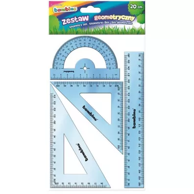St. Majewski Zestaw geomentyczny 4 el. 20 cm 4 elementy