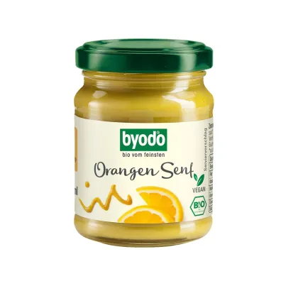 Byodo Sos musztardowo - pomara�czowy bezglutenowy 125 ml Bio
