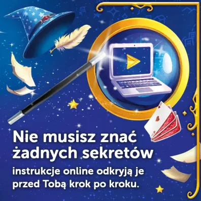 Zestaw Magiczne Sztuczki - Magician's Treasury Rodzina Treflik�w 62298