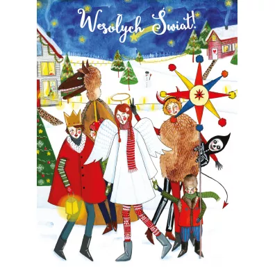 Henry Kartka B6 Bo�e Narodzenie kol�dnicy