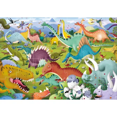 Puzzle 28 el. XL Dinozaury Educa