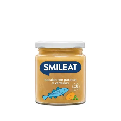 Smileat S�oiczek z dorszem, bio ziemniakami i bio warzywami 6 m+ 230 g Bio