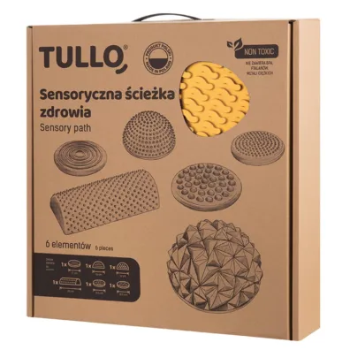 Tullo Fizjo �cie�ka sensoryczna 6 szt. pastelowa
