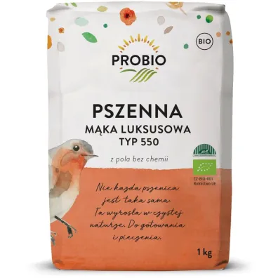 Probio M�ka pszenna luksusowa typ 550 1 kg Bio