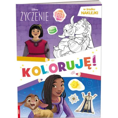 Disney �yczenie. Koloruj�!