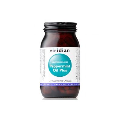 Viridian Peppermint Oil Plus DR - suplement diety 30 kaps.