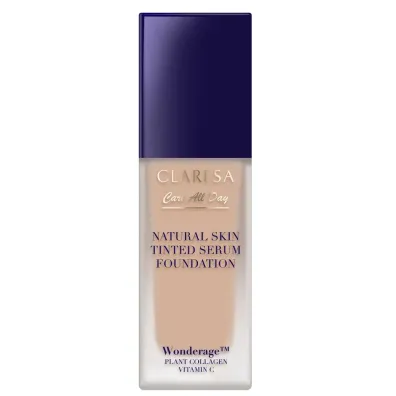Claresa Natural Skin Tinted Serum Foundation podkad-serum z naturalnym wykoczeniem 2N Medium Neutral 32 ml