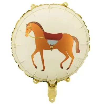 PartyDeco Balon foliowy Ko� 45cm