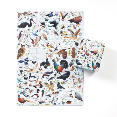 Puzzle Puzzlove CzuCzu Ptaki Polski 200 el. Bright Junior Media