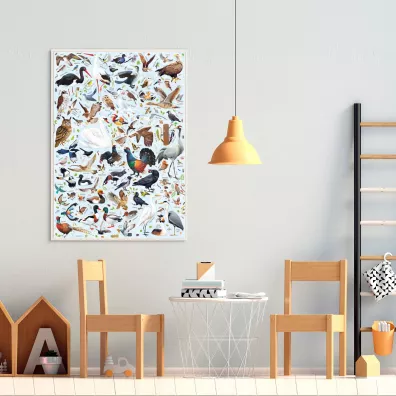 Puzzle Puzzlove CzuCzu Ptaki Polski 200 el. Bright Junior Media