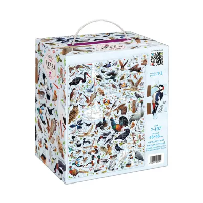 Puzzle Puzzlove CzuCzu Ptaki Polski 200 el. Bright Junior Media