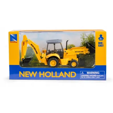 Maszyna budowlana koparka metalowa 20x5x10 New Holland DAFFI M-405