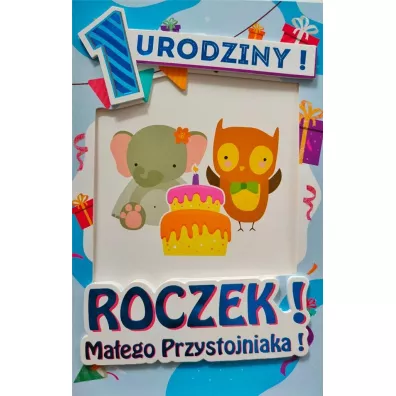 Yeku Karnet Roczek chopiec 6K-014