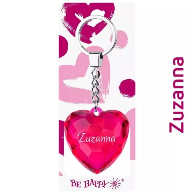 Be-Happy Gifts Brelok serce Zuzanna