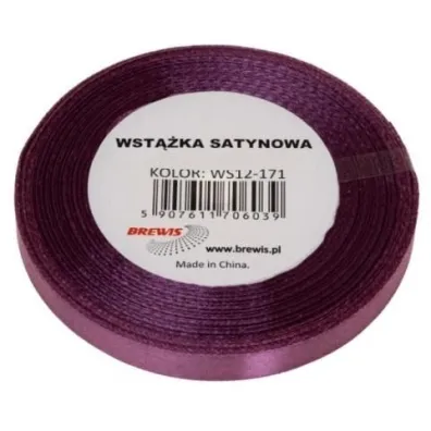 Brewis Wst��ka satynowa �liwkowa 25mm x 32m