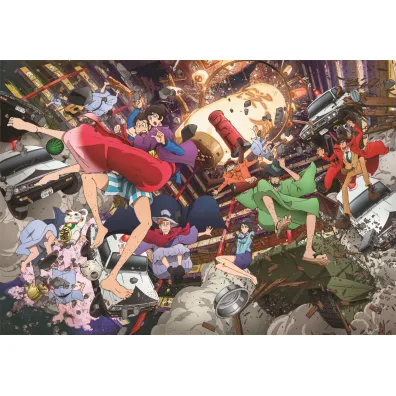 Puzzle 1500 el. Compact Lupin III Clementoni
