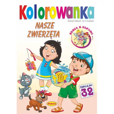 Nasze zwierz�ta. Kolorowanka