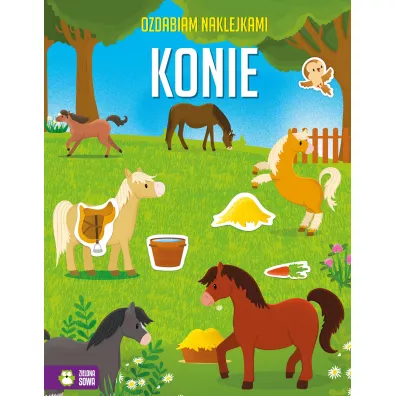 Zachwycajce konie. Ozdabiam naklejkami