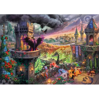 Puzzle 1000 el. Thomas Kinkade, Czarownica Disney G3