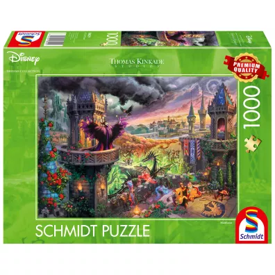Puzzle 1000 el. Thomas Kinkade, Czarownica Disney G3