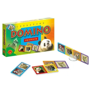 Domino obrazkowe Zwierz�ta Alexander