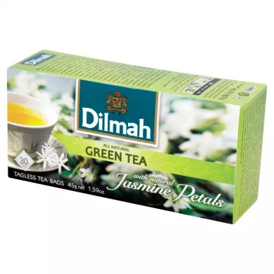 Dilmah Herbata zielona z kwiatami ja�minu Jasmine Green 30 x 1,5 g