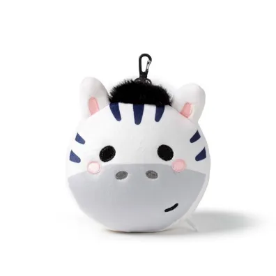 Puckator Pluszowa poduszka podr�na z opask� na oczy "Relaxeazzz" - Bali Zebra