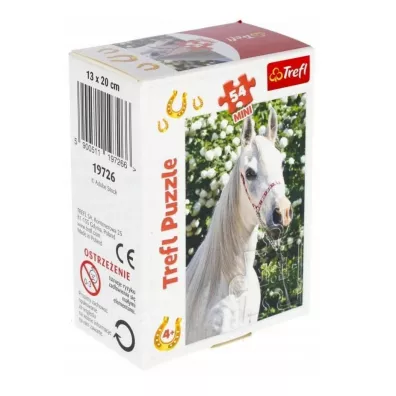 Puzzle mini 54 el. �wiat koni 3 Trefl