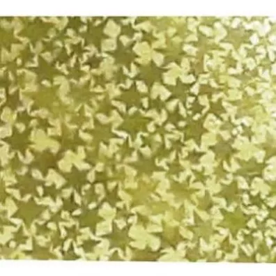 Galeria Hobby Karton holograficzny gwiazdy 25x35 cm, 5 arkuszy